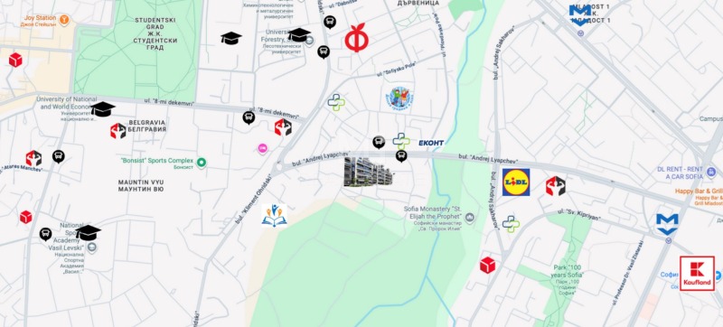 Till salu  2 sovrum Sofia , Darvenica , 103 kvm | 41934932 - bild [4]