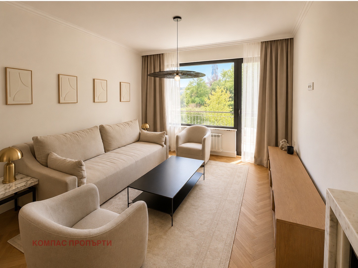 Продава 3-СТАЕН, гр. София, Иван Вазов, снимка 2 - Апартаменти - 54449081