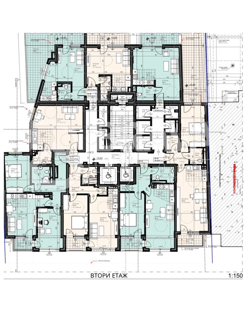 Продава  1-стаен град Пловдив , Кършияка , 77 кв.м | 21740270 - изображение [3]