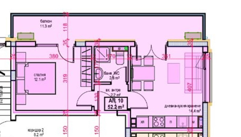 Продава 2-СТАЕН, гр. Приморско, област Бургас, снимка 3 - Aпартаменти - 48701216