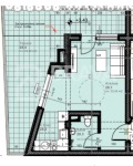 Продава 1-СТАЕН, град Пловдив, Кършияка • 111549 € / 218170.88 лв. • 46455860 2
