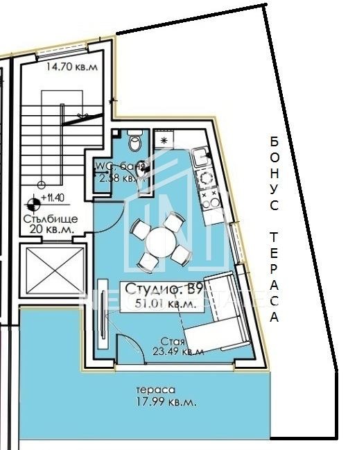 Продава 1-СТАЕН, гр. Созопол, област Бургас, снимка 7 - Апартаменти - 50960550