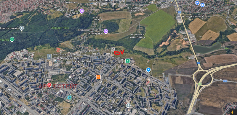 Продава ПАРЦЕЛ, гр. София, Люлин 6, снимка 2 - Парцели - 53444227