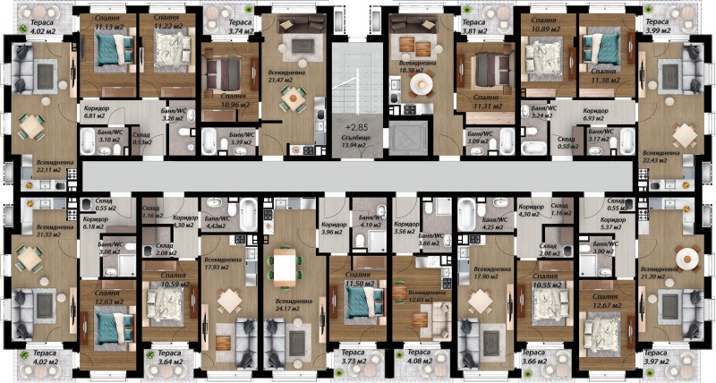 Продава 1-СТАЕН, гр. Пловдив, Южен, снимка 6 - Апартаменти - 52399298