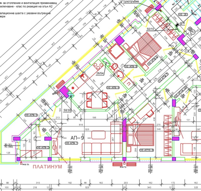 Myytävänä  1 makuuhuone Burgas , Meden rudnik - zona B , 74 neliömetriä | 48314149 - kuva [5]