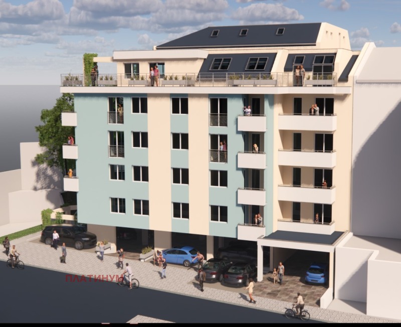 Myytävänä  1 makuuhuone Burgas , Meden rudnik - zona B , 74 neliömetriä | 48314149