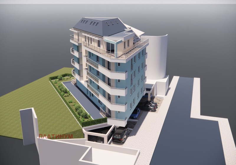 Myytävänä  1 makuuhuone Burgas , Meden rudnik - zona B , 74 neliömetriä | 48314149 - kuva [3]