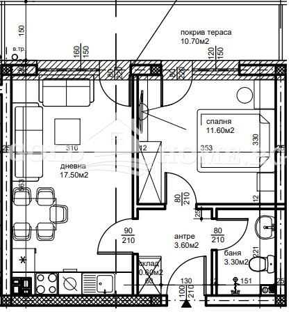 Продава 2-СТАЕН, гр. Пловдив, Беломорски, снимка 4 - Апартаменти - 55989459