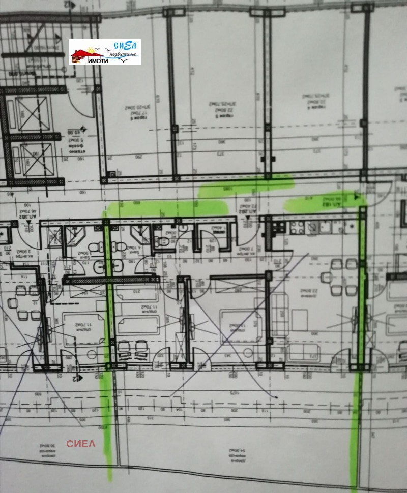 Продава 3-СТАЕН, гр. Пловдив, Коматевски възел, снимка 1 - Aпартаменти - 47334645