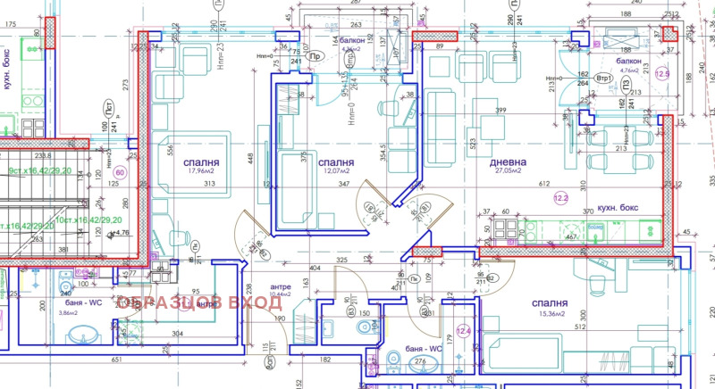 Продава 4-СТАЕН, гр. София, Карпузица, снимка 2 - Aпартаменти - 47688367