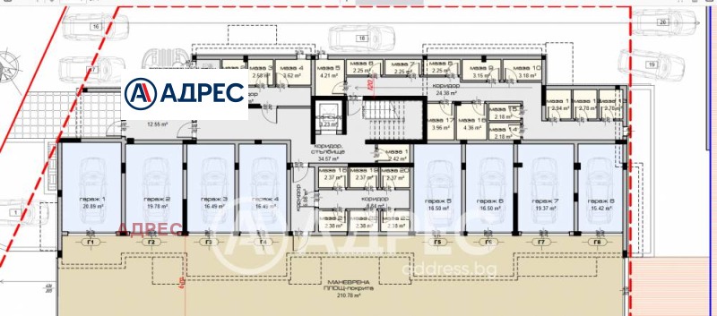 Продаја  Гараге Варна , Виница , 21 м2 | 86318877 - слика [2]