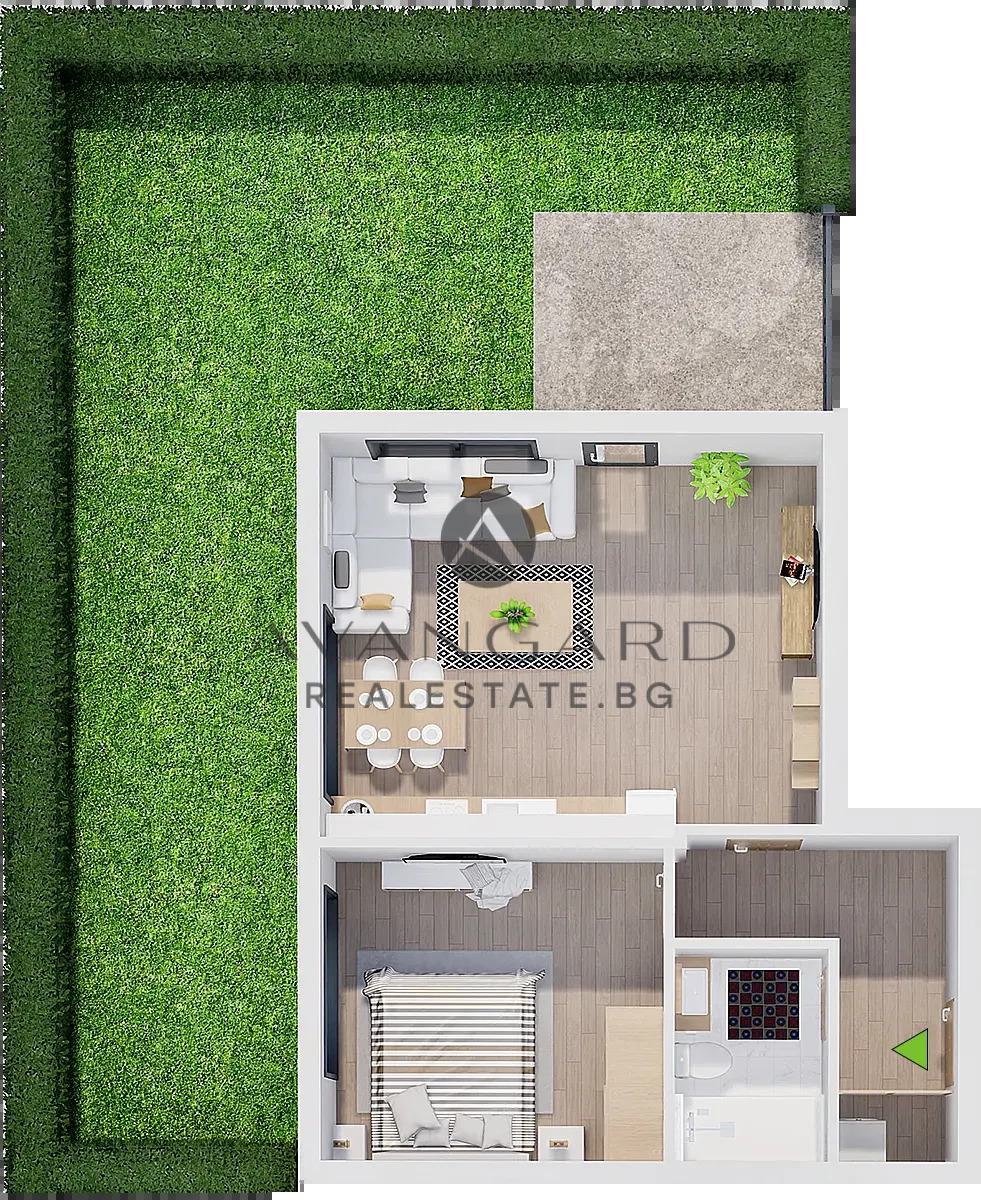 Продава 2-СТАЕН, гр. Пловдив, Христо Смирненски, снимка 2 - Апартаменти - 53648813