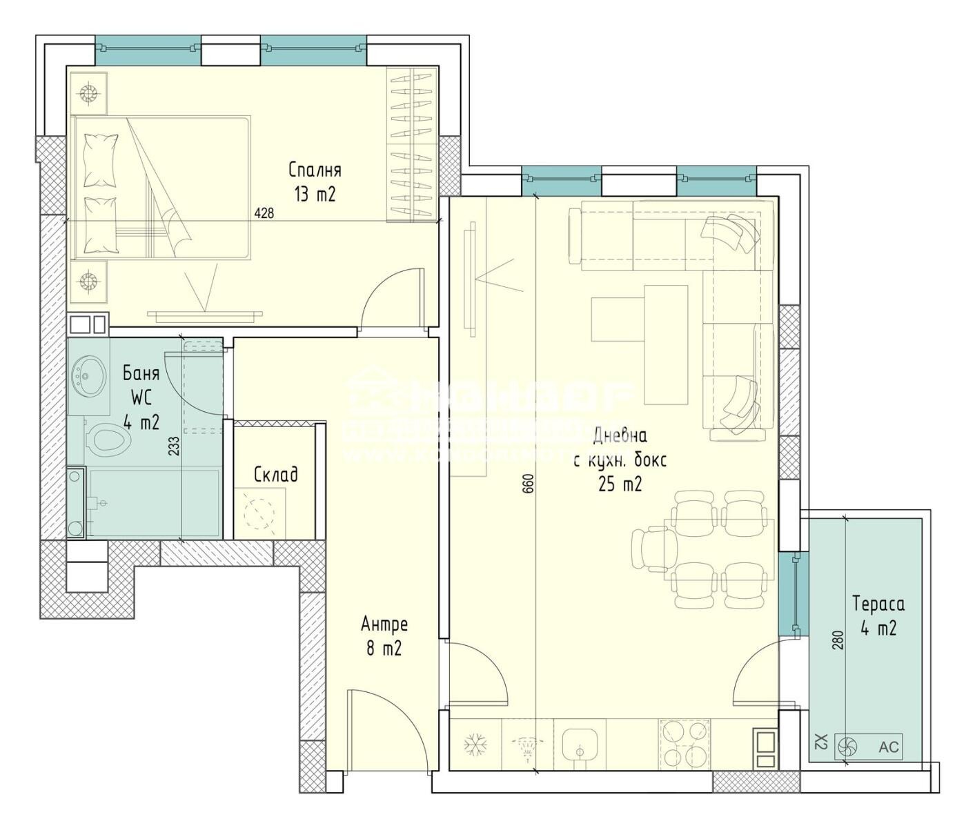 Продава 2-СТАЕН, гр. Пловдив, Център, снимка 11 - Апартаменти - 53959815