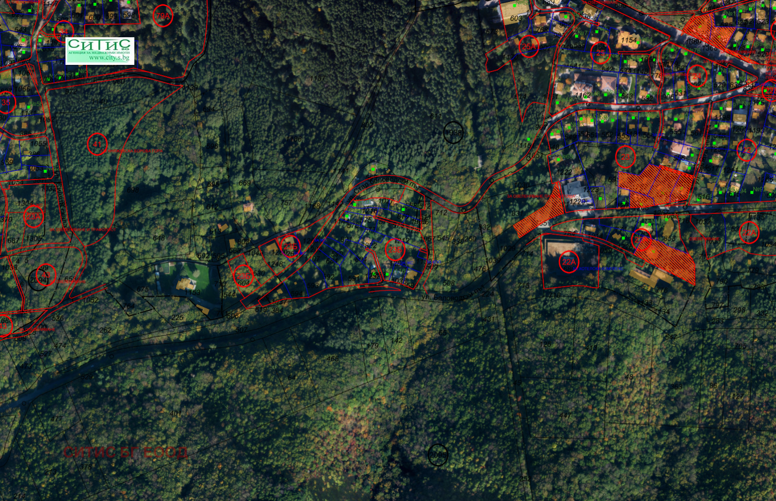 Продава ПАРЦЕЛ, гр. София, Бояна, снимка 2 - Парцели - 52822340