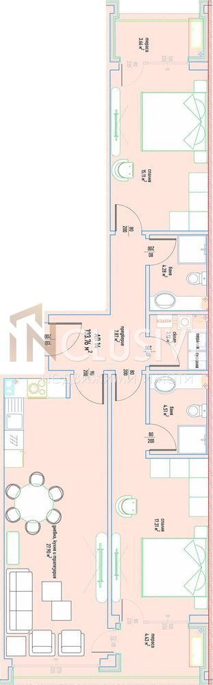 Продава 3-СТАЕН, гр. София, Малинова долина, снимка 5 - Aпартаменти - 49397897