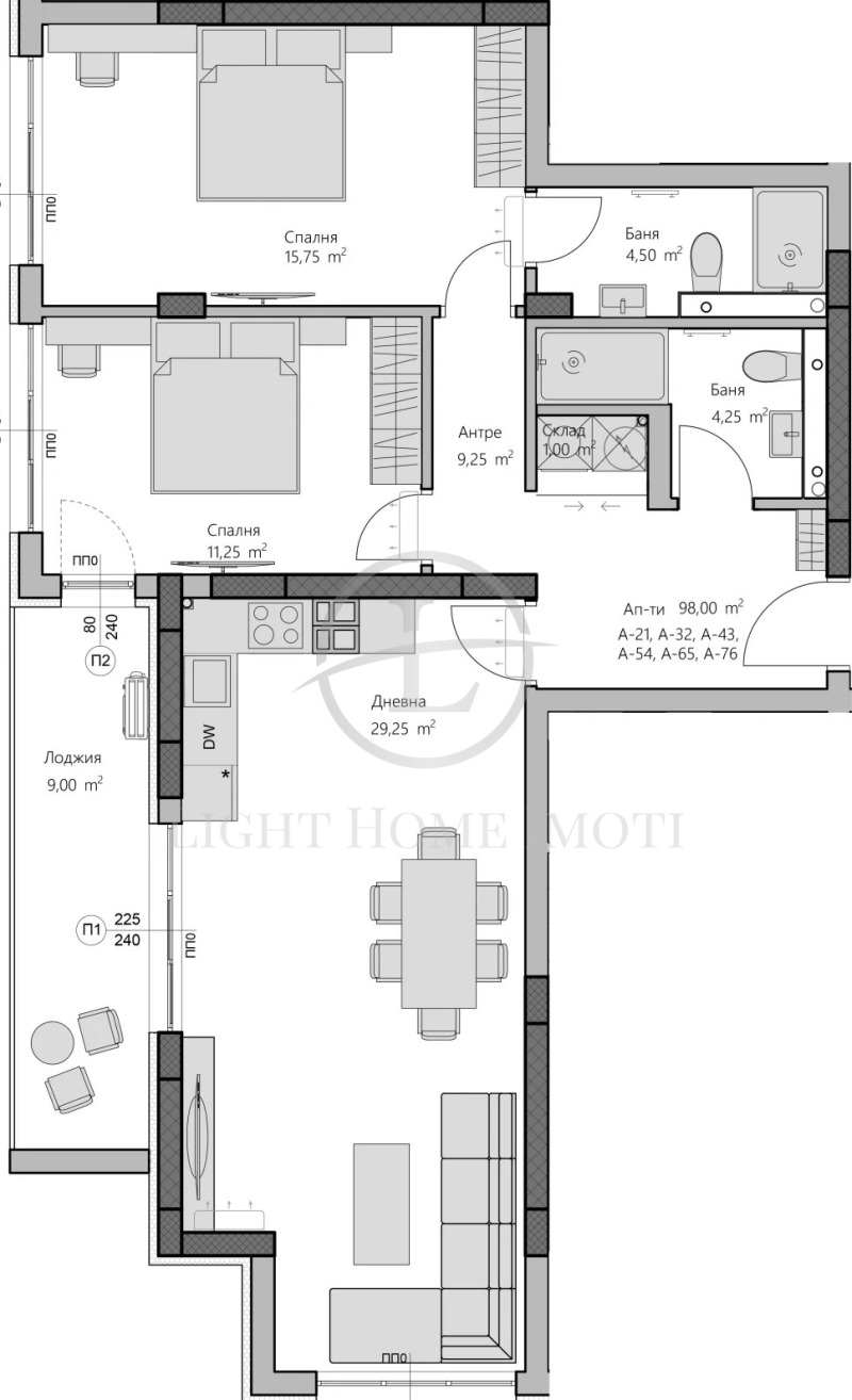 Na prodej  2 ložnice Plovdiv , Christo Smirnenski , 116 m2 | 93973934 - obraz [4]