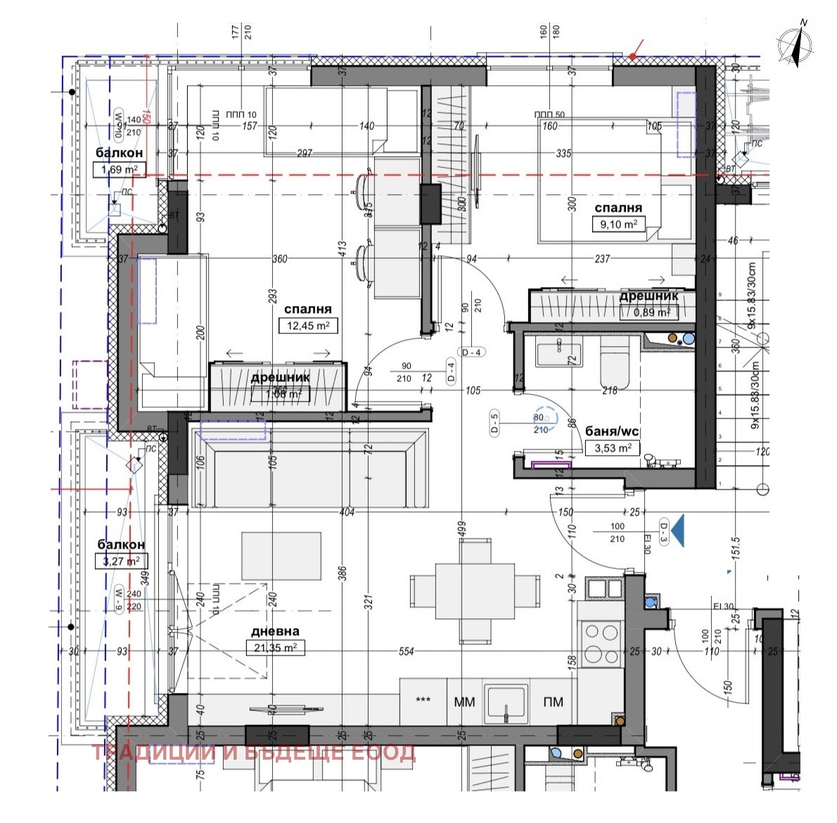 Продава 3-СТАЕН, гр. София, Оборище, снимка 10 - Апартаменти - 53874385
