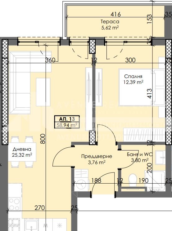 À vendre  1 chambre Plovdiv , Trakiya , 69 m² | 56543742 - image [3]