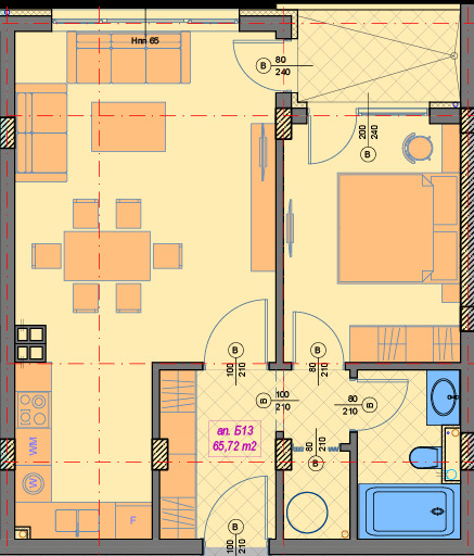 Продава 2-СТАЕН, гр. София, Манастирски ливади, снимка 5 - Апартаменти - 52639415