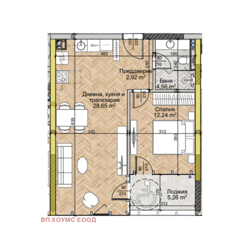 À venda  1 quarto Sofia , Liulin 2 , 70 m² | 53250216 - imagem [2]