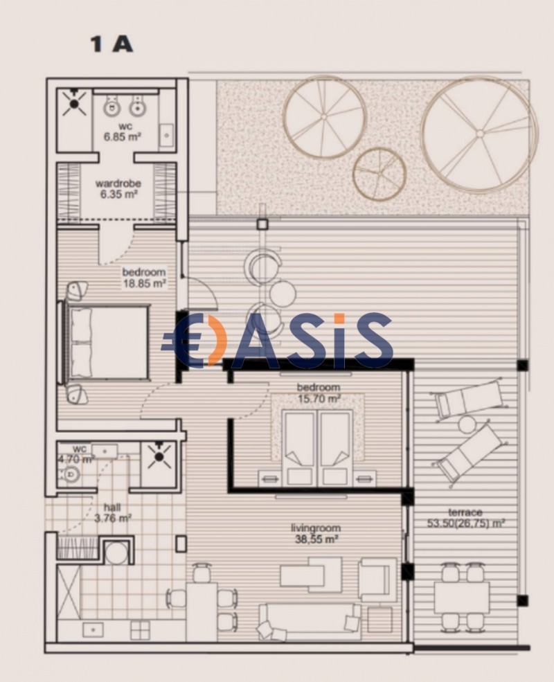 Продава 3-СТАЕН, гр. Свети Влас, област Бургас, снимка 8 - Апартаменти - 52004993