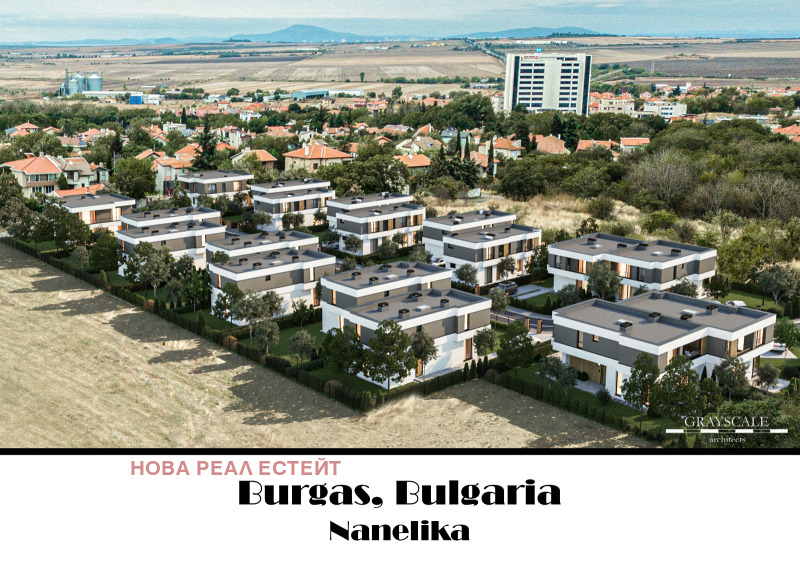 Продава КЪЩА, гр. Бургас, Ветрен, снимка 1 - Къщи - 49093242