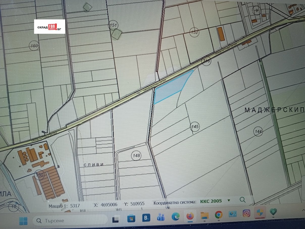 Продава ПАРЦЕЛ, гр. Стара Загора, Кольо Ганчев