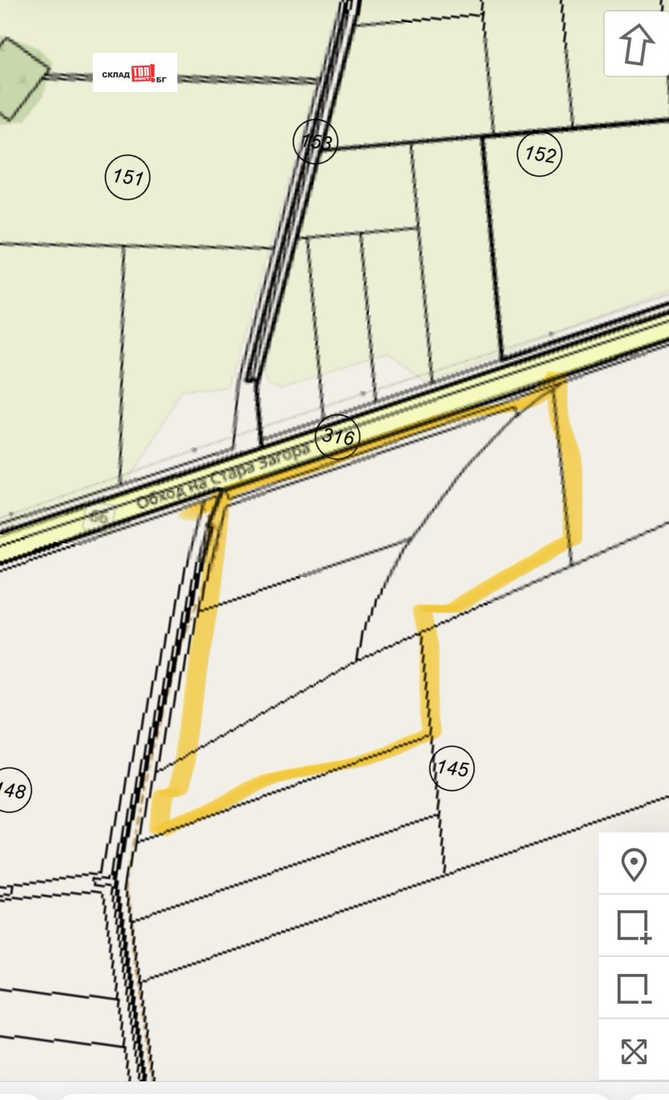 Продава ПАРЦЕЛ, гр. Стара Загора, Кольо Ганчев, снимка 2 - Парцели - 55508374