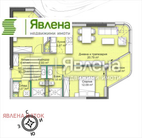 2 bedroom Krastova vada, Sofia 1