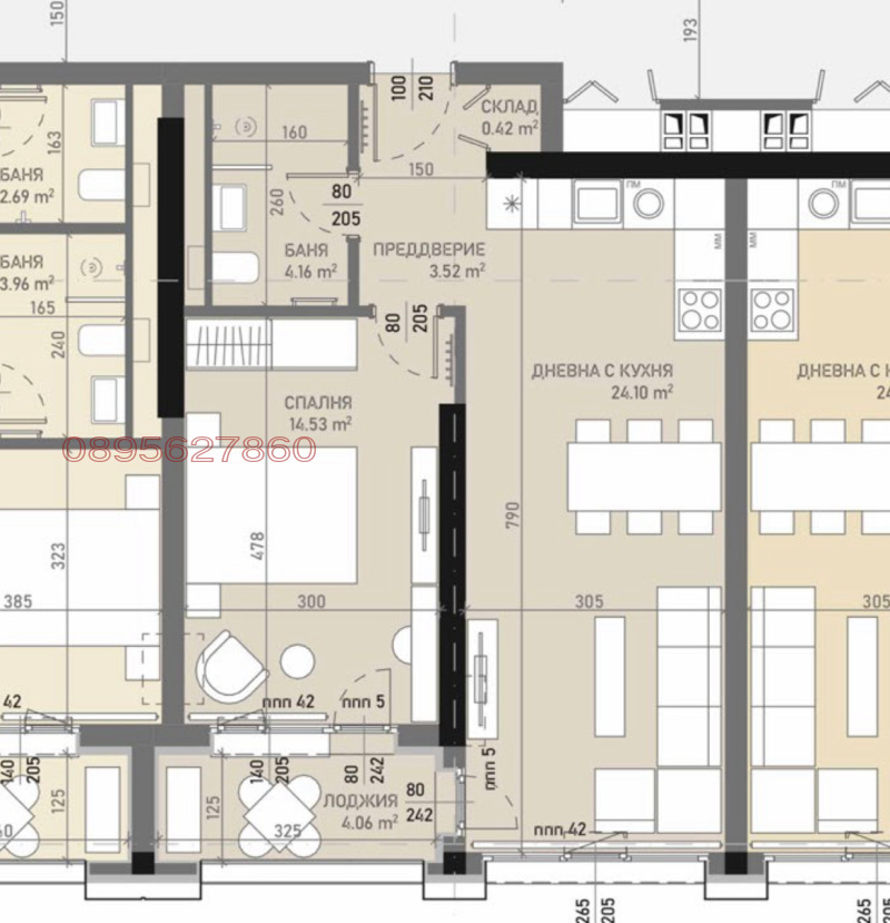 De vânzare  1 dormitor Sofia , Banișora , 71 mp | 43134722 - imagine [6]