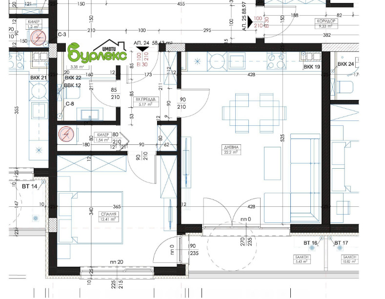 Продава 2-СТАЕН, гр. Варна, Владислав Варненчик 1, снимка 13 - Апартаменти - 54049979