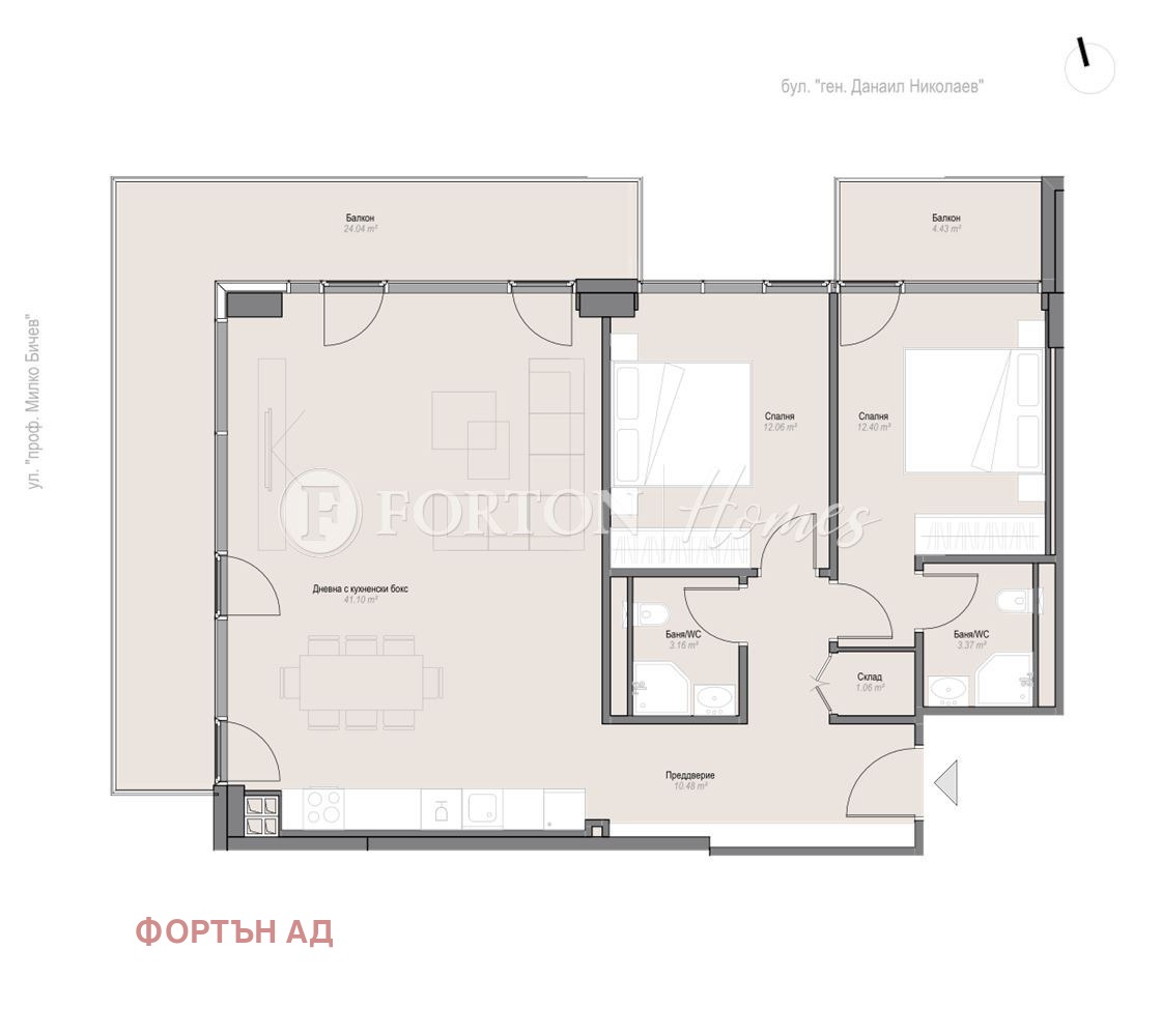 Продава 3-СТАЕН, гр. София, Оборище, снимка 2 - Апартаменти - 54613217