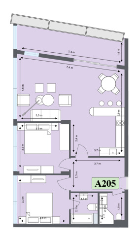 2 slaapkamers Bansko, regio Blagoëvgrad 2