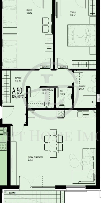 Продава 3-СТАЕН, гр. Пловдив, Христо Смирненски, снимка 4 - Апартаменти - 52040989
