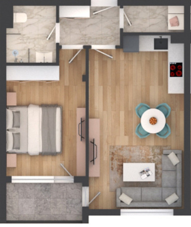 Продава 2-СТАЕН, гр. Пловдив, Кършияка, снимка 2 - Апартаменти - 53359744