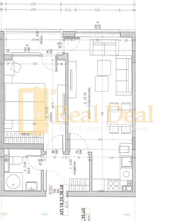 Na sprzedaż  1 sypialnia Sofia , Malinowa dolina , 65 mkw | 67525879 - obraz [16]