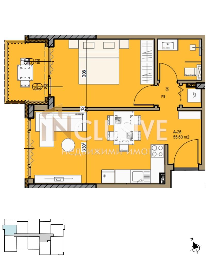 Продава  2-стаен град София , Малинова долина , 68 кв.м | 36353147 - изображение [2]