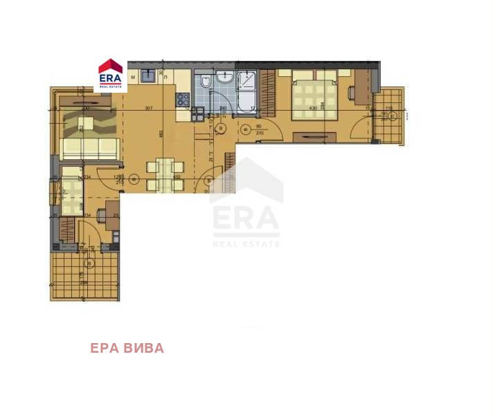 Zu verkaufen  2 Schlafzimmer Sofia , Zentar , 93 qm | 17223795 - Bild [4]
