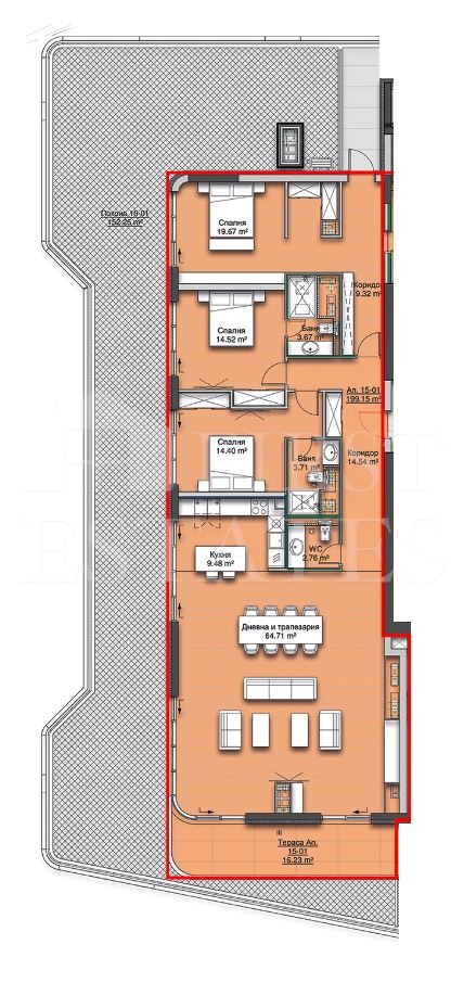 Na sprzedaż  3 sypialnie Sofia , Krastowa wada , 262 mkw | 40481219 - obraz [17]