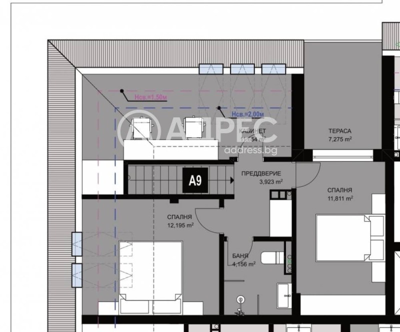 Satılık  3+ yatak odası Sofia , Krastova vada , 129 metrekare | 71242589 - görüntü [5]