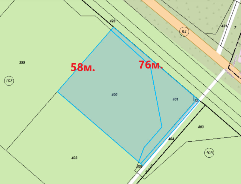 Продава ПАРЦЕЛ, гр. Пловдив, Голямоконарско шосе, снимка 8 - Парцели - 43690851