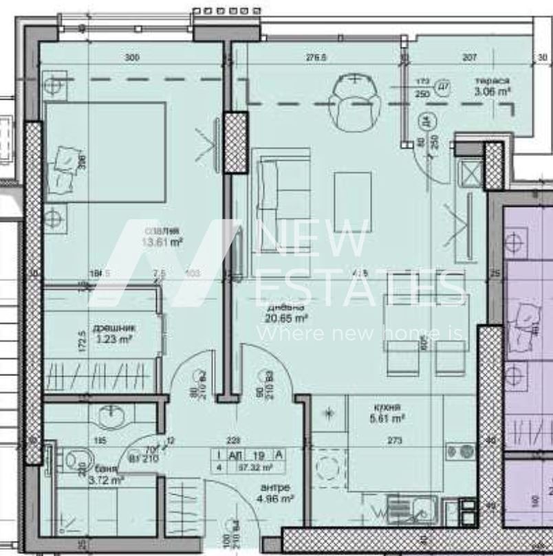 Продава 2-СТАЕН, гр. София, Кръстова вада, снимка 2 - Апартаменти - 48867790