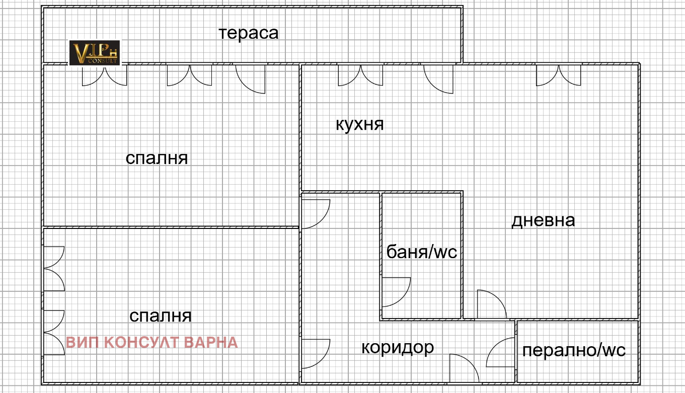 Продава 3-СТАЕН, гр. Варна, Лятно кино Тракия, снимка 11 - Апартаменти - 54039850