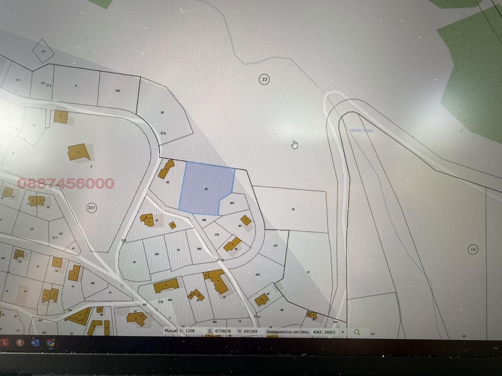 Продава ПАРЦЕЛ, с. Емона, област Бургас