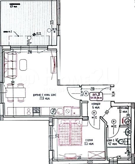 Продава 2-СТАЕН, гр. Варна, Галата, снимка 2 - Aпартаменти - 48838846