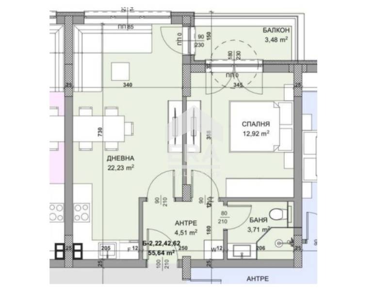 Продава 2-СТАЕН, гр. Варна, Владислав Варненчик 1, снимка 4 - Апартаменти - 55265532