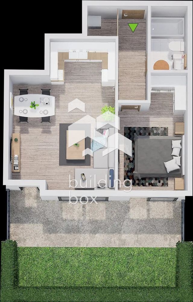 Продава 2-СТАЕН, гр. Пловдив, Христо Смирненски, снимка 3 - Апартаменти - 55574656