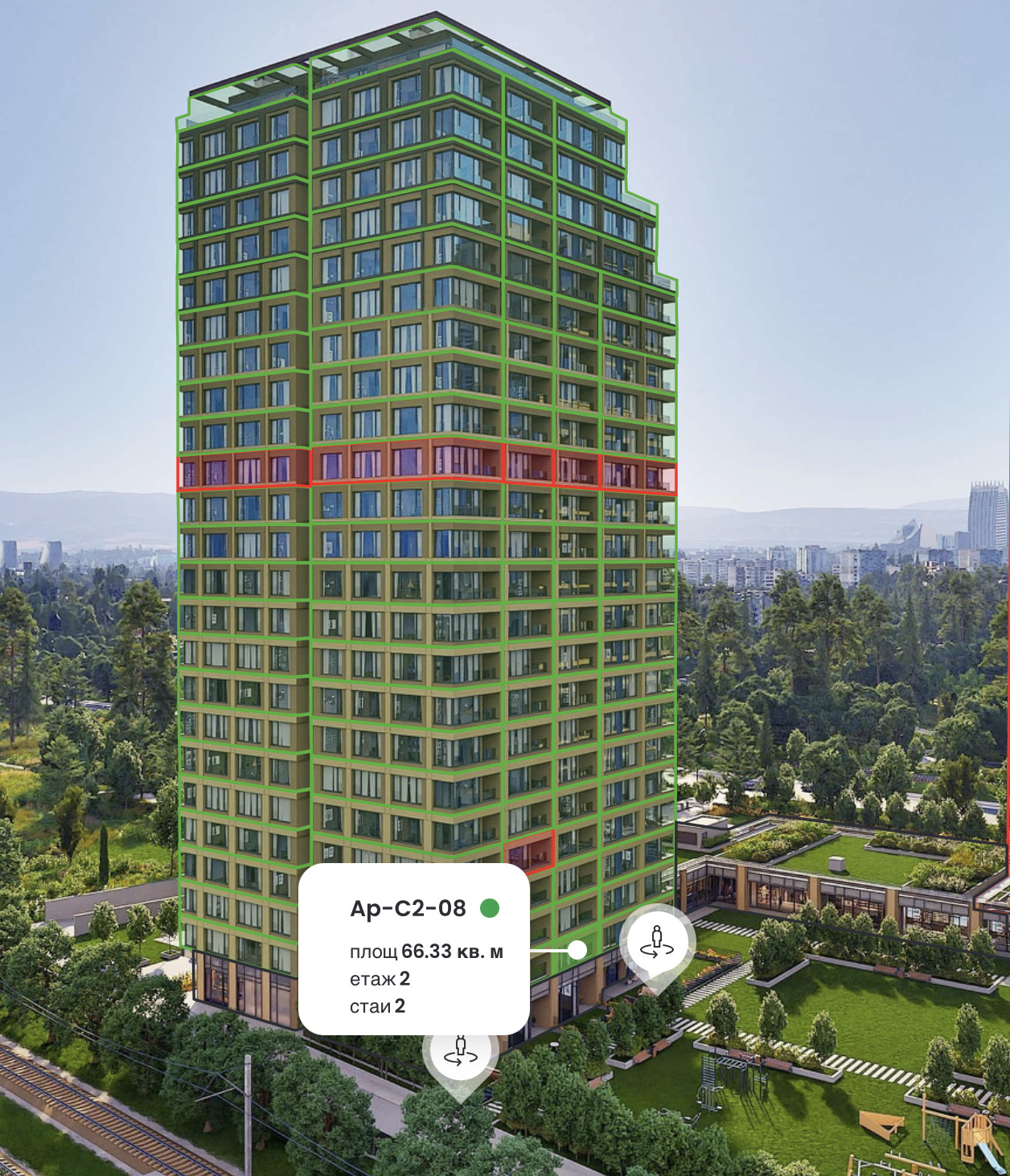 Продава ОФИС, гр. София, Дружба 1, снимка 2 - Офиси - 55087938