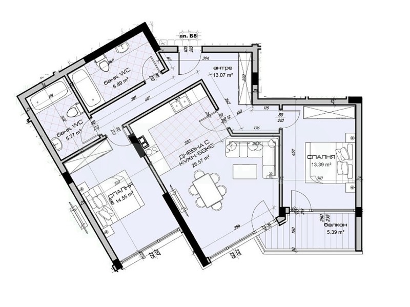 Продава 3-СТАЕН, гр. Варна, Виница, снимка 4 - Aпартаменти - 46659943