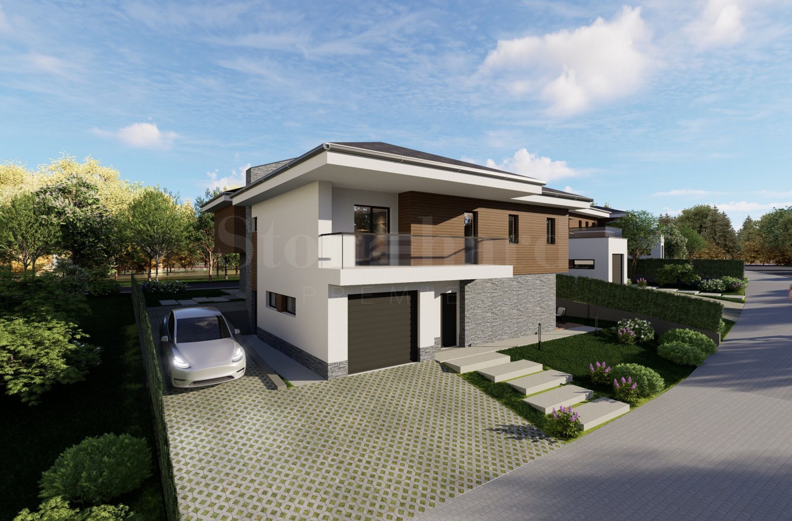 Продава КЪЩА, гр. София, с. Владая, снимка 2 - Къщи - 53539060